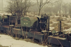 
'35 Doutelle' at Leighton Buzzard sand quarries, Bedfordshire, March 1970